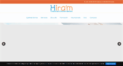 Desktop Screenshot of fundaciomiram.org